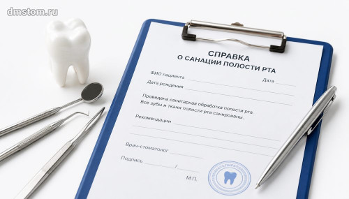 Что такое санация полости рта и где получить справку о санации полости рта детям и взрослым за один визит?